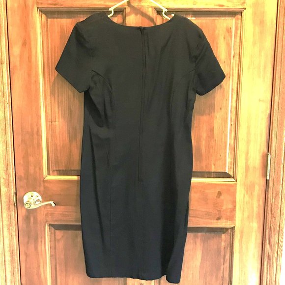 BLACK JENNIFER JAMES LITTLE BLACK DRESS, SIZE 6 PETITE - Picture 2 of 2